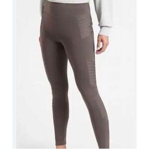 ATHLETA Delancey Gleam Moto Tight Leggings Size XS